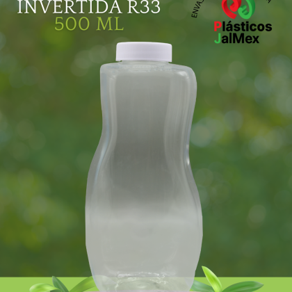 Botella 500 ml R33 invertida