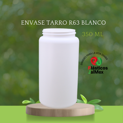 Envase Tarro 350 ml R63 blanco