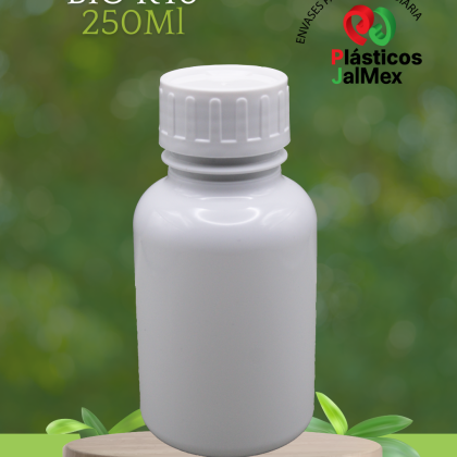 Botella Bio 250 ml R40 Blanco
