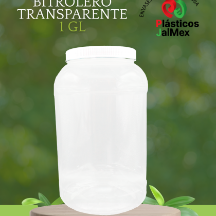 Bitrolero 1 galón transparente