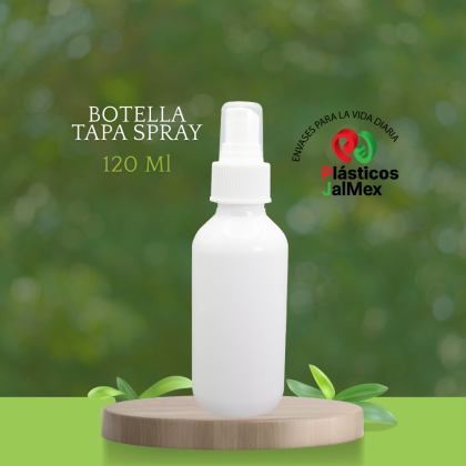Botella 120 ml con tapa spray
