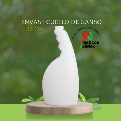 Envase Cuello de Ganzo 32 oz R28 Blanco